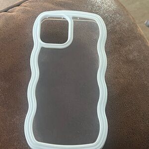 Transparent White Phone Case case IP 12-pro white case